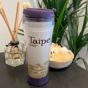 Starbucks Global Icon Series Insulated Travel Tumbler / Mug 12 oz - Taipei